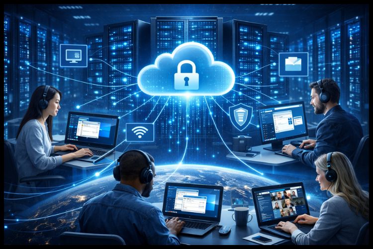 Remote Team Collaboration Using Cheap RDP - Secure Cloud-Based Workspace