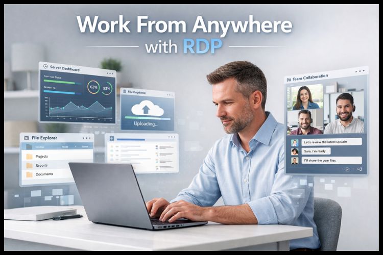 work from anywhere with Cheap RDP