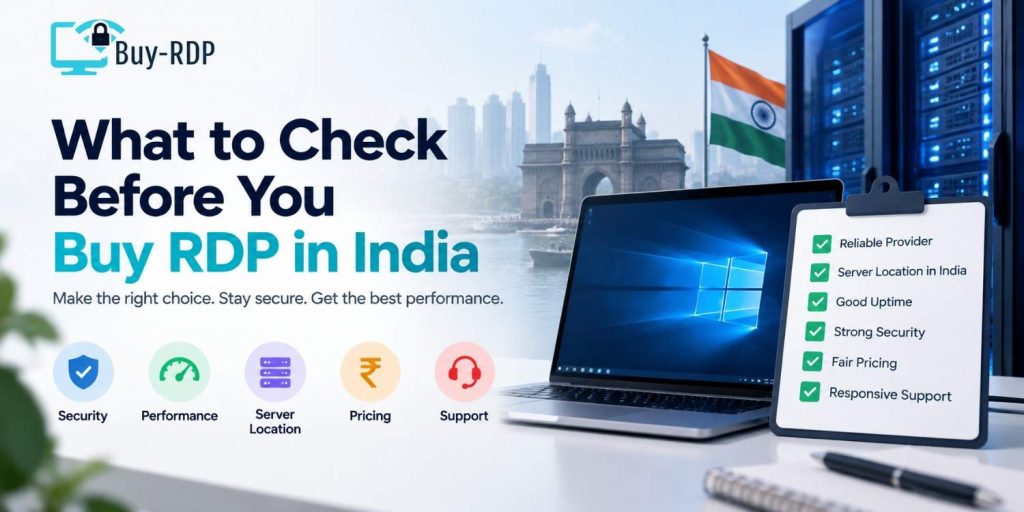What to Check Before You Buy RDP in India