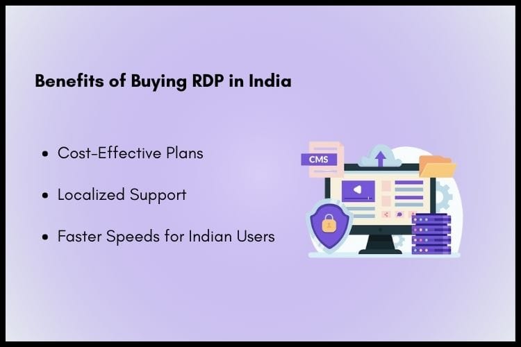 benefits of buy rdp india