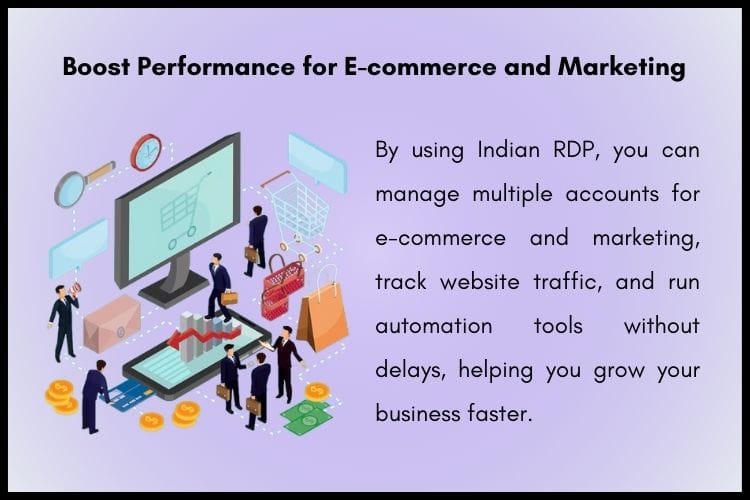 Boost Performance with Indian RDP for E-commerce and Marketing