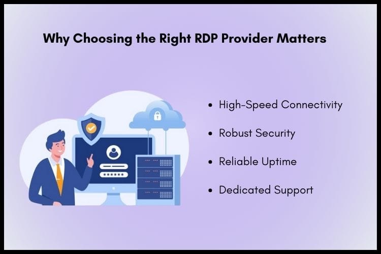 Why Choosing the Right cheap RDP Provider Matters